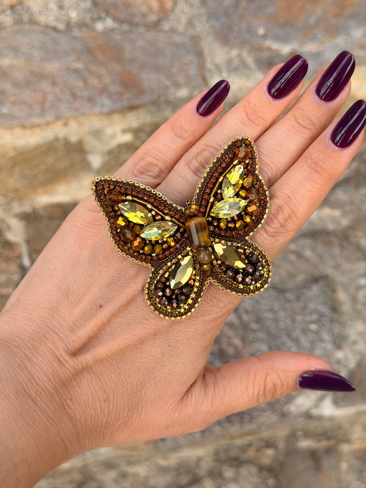 aBroșă Butterfly