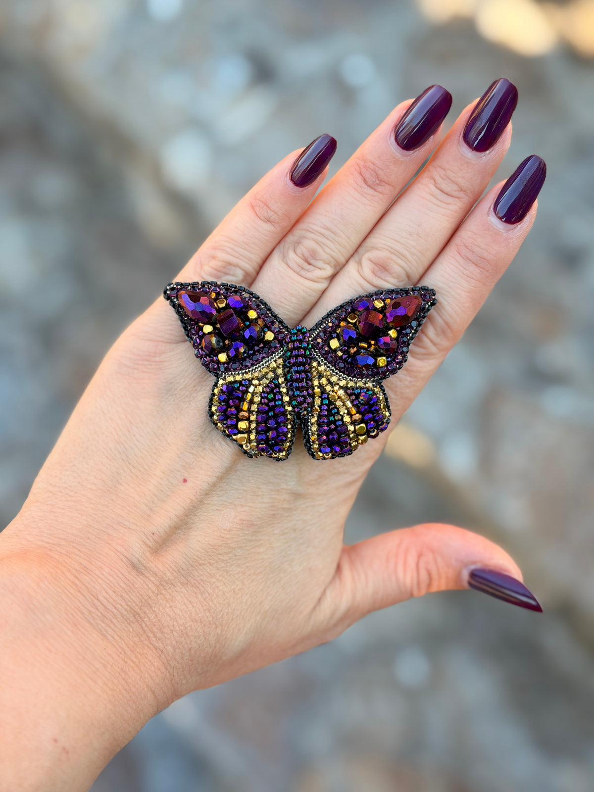 Broșă Butterfly