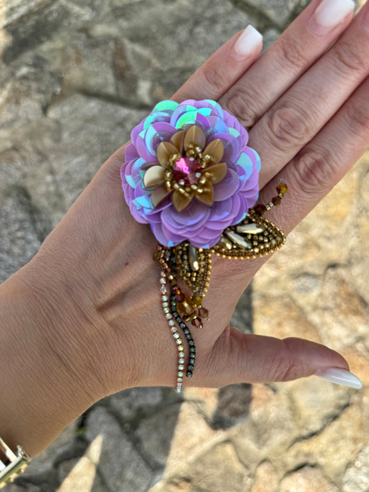 Broșă Flower