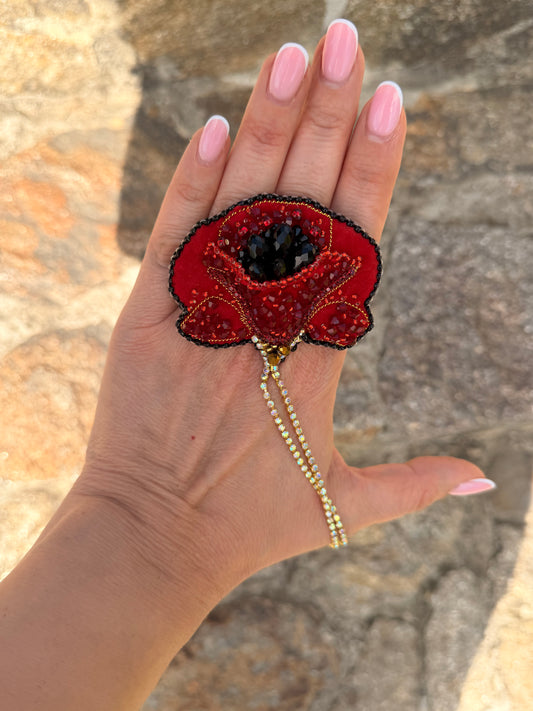 aaBroșă Poppy