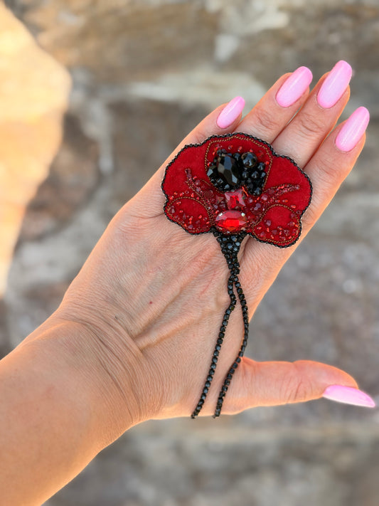 aBroșă Poppy