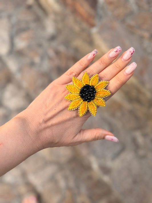 aBroșă Sunflower M