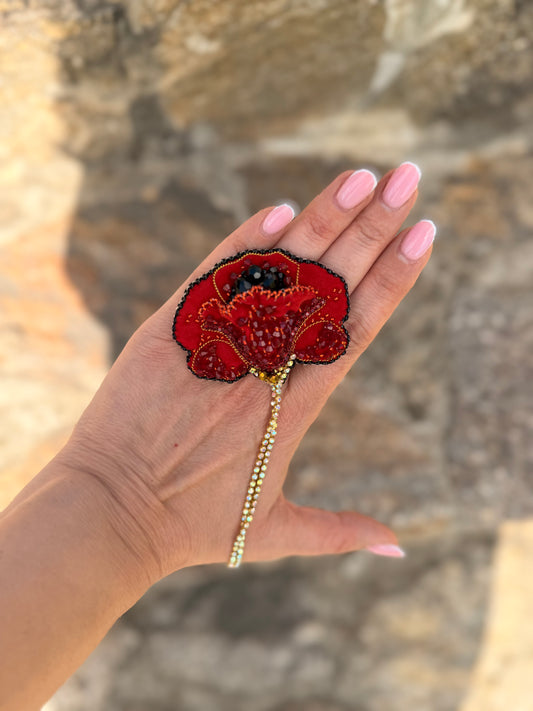 aaBroșă Poppy