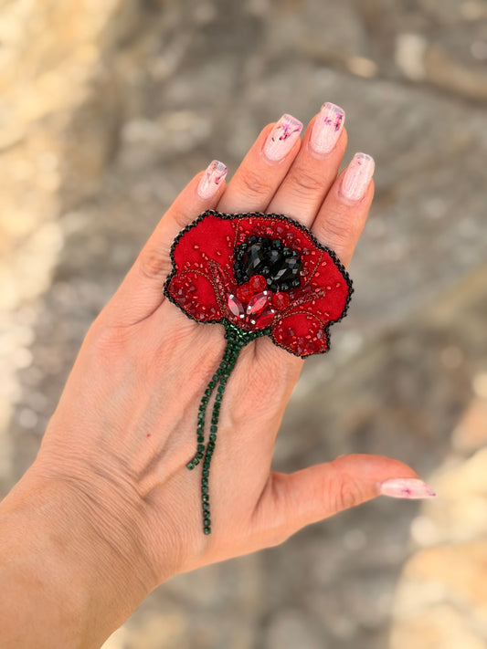 aaBroșă Poppy