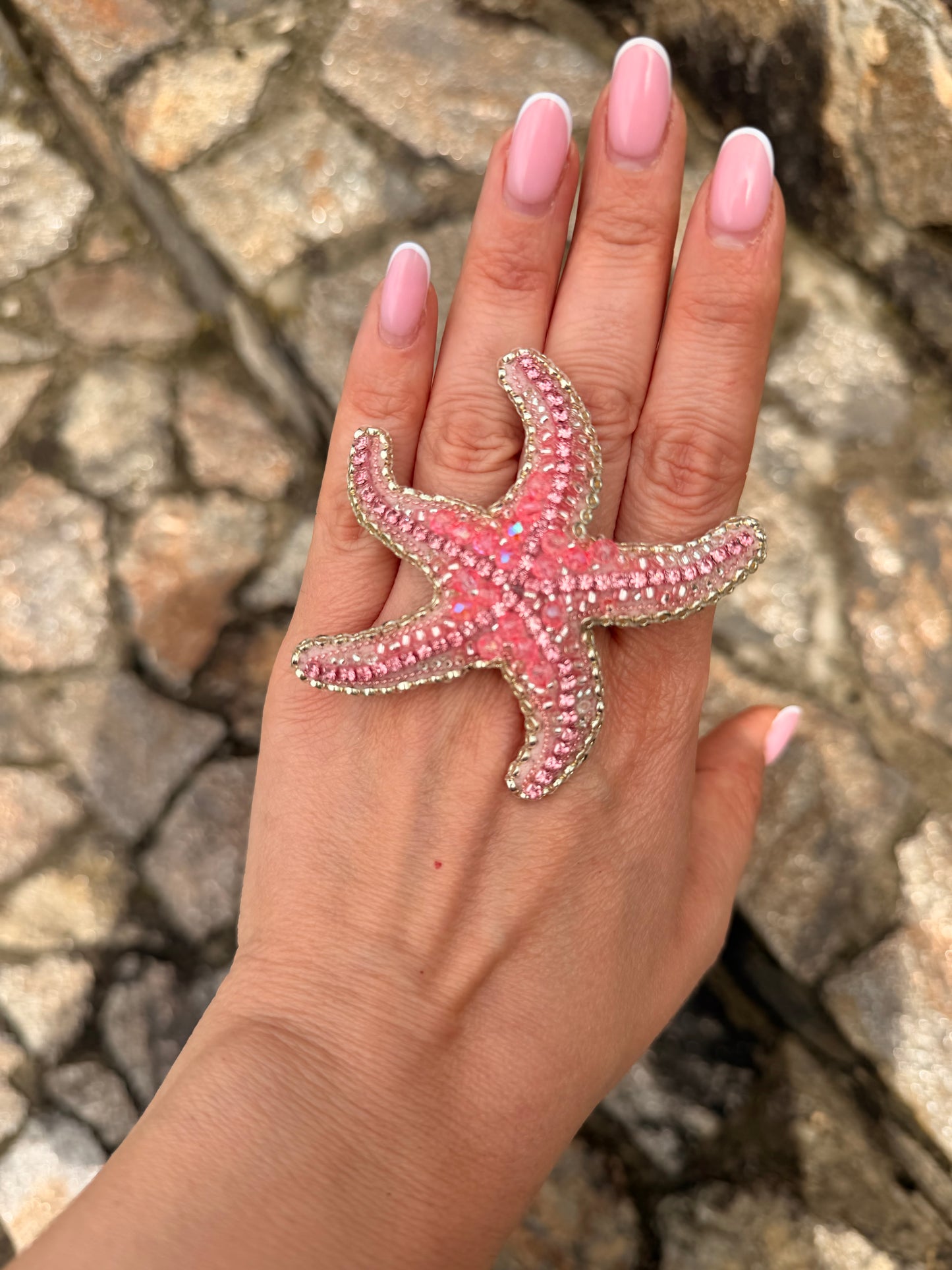 Broșă Starfish