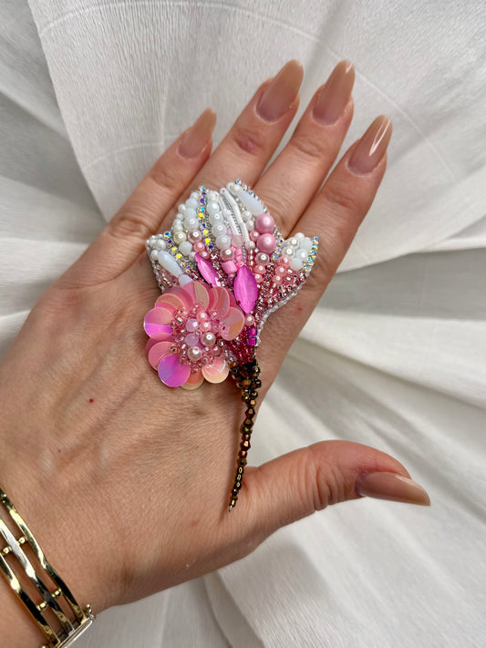 aBroșă Magnolia Mărțișor