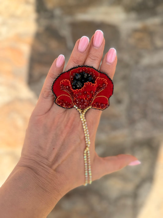 aaBroșă Poppy