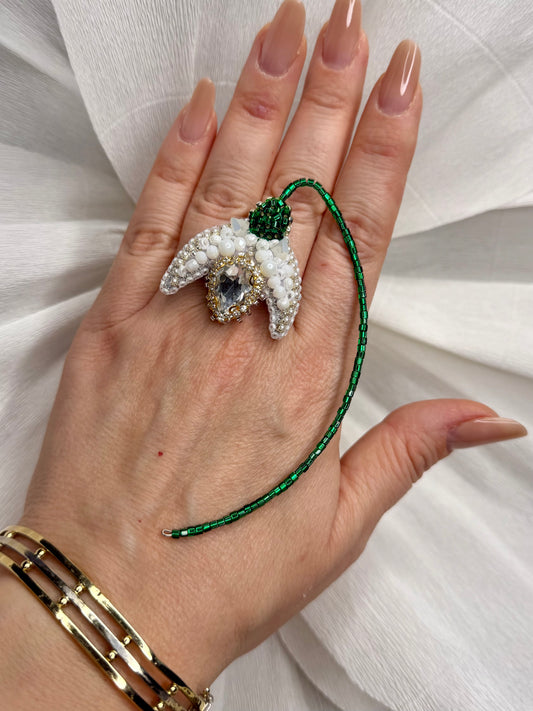 aBroșă Ghiocel Mărțișor