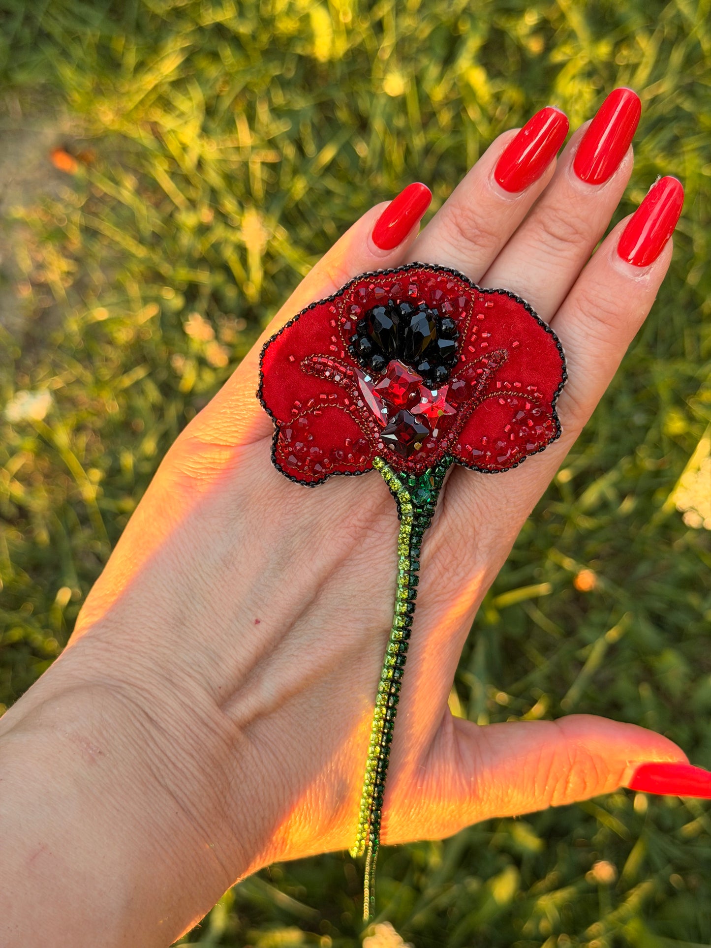 aaBroșa Poppy