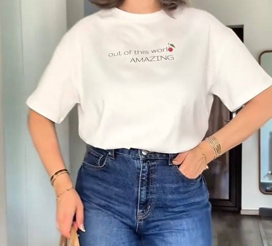 Accesoriu “out of this worl🍒AMAZING”- Mărime M