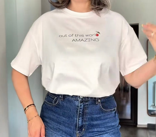 Accesoriu “out of this worl🍒AMAZING”- Mărime L