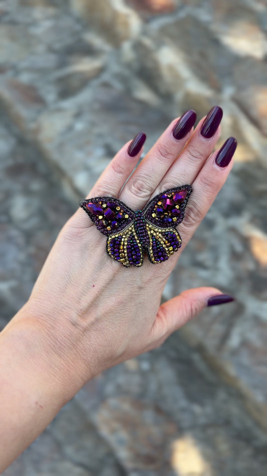Broșă Butterfly